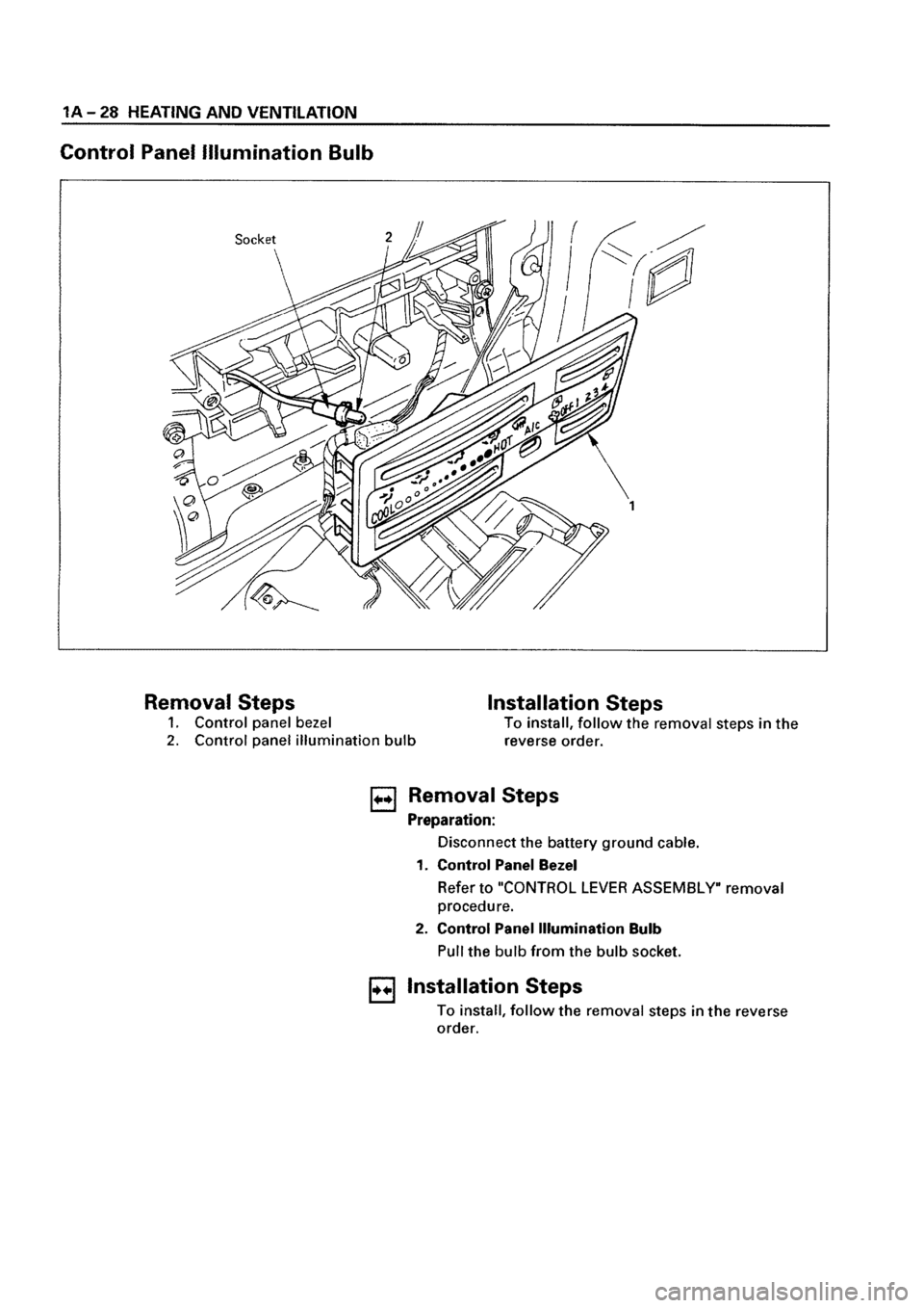 ISUZU ELF 1999  Workshop Manual 