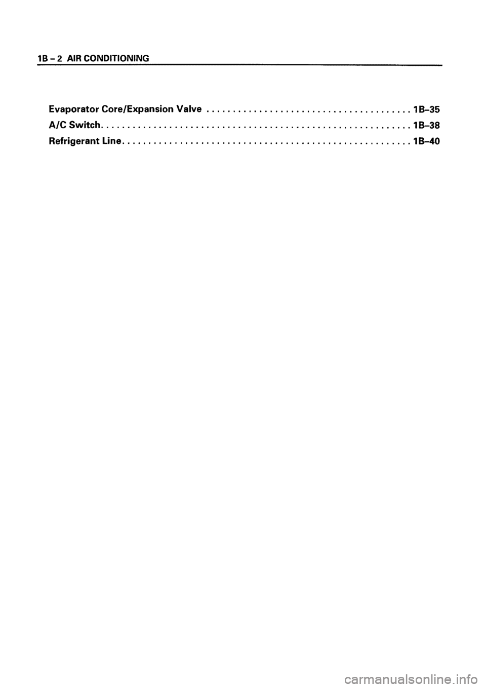ISUZU ELF 1999  Workshop Manual 