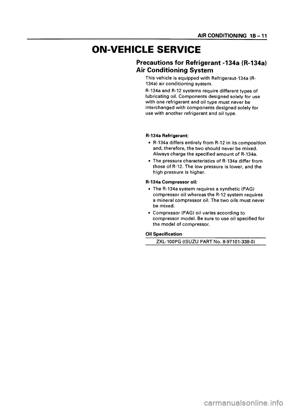 ISUZU ELF 1999  Workshop Manual 