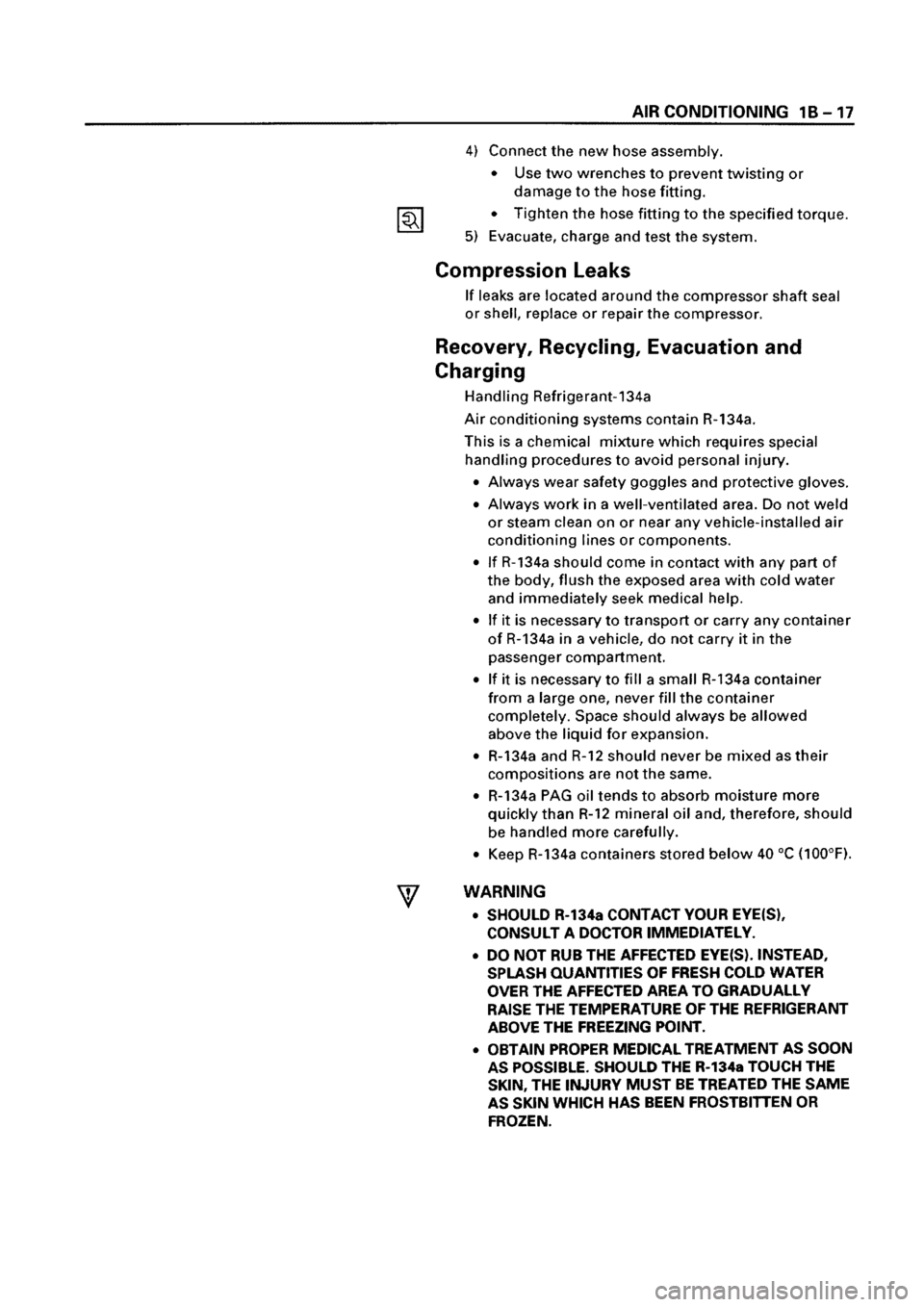 ISUZU ELF 1999  Workshop Manual 