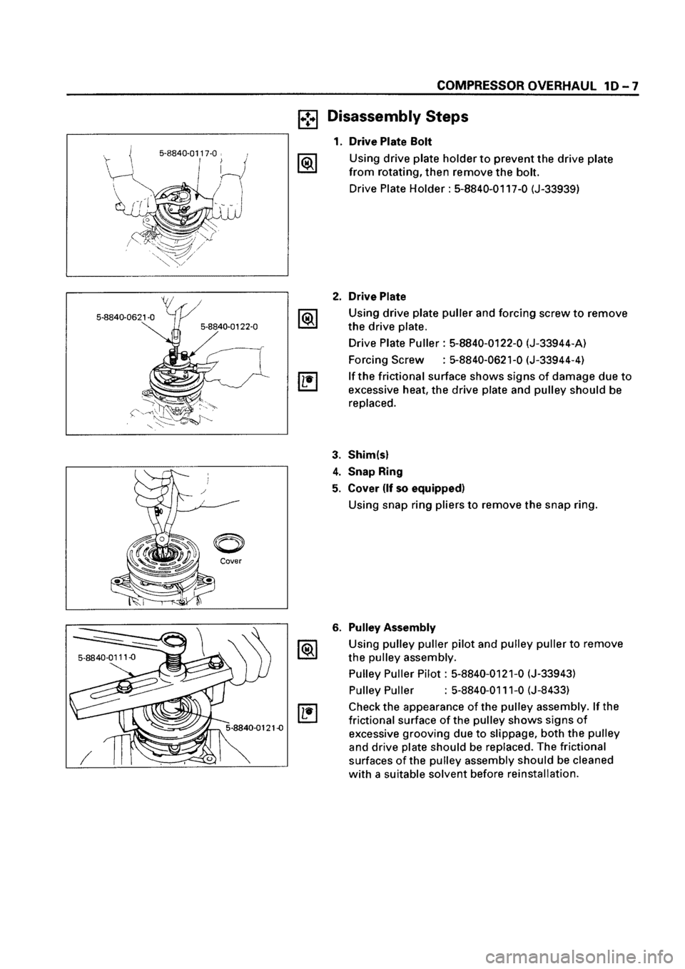ISUZU ELF 1999  Workshop Manual 