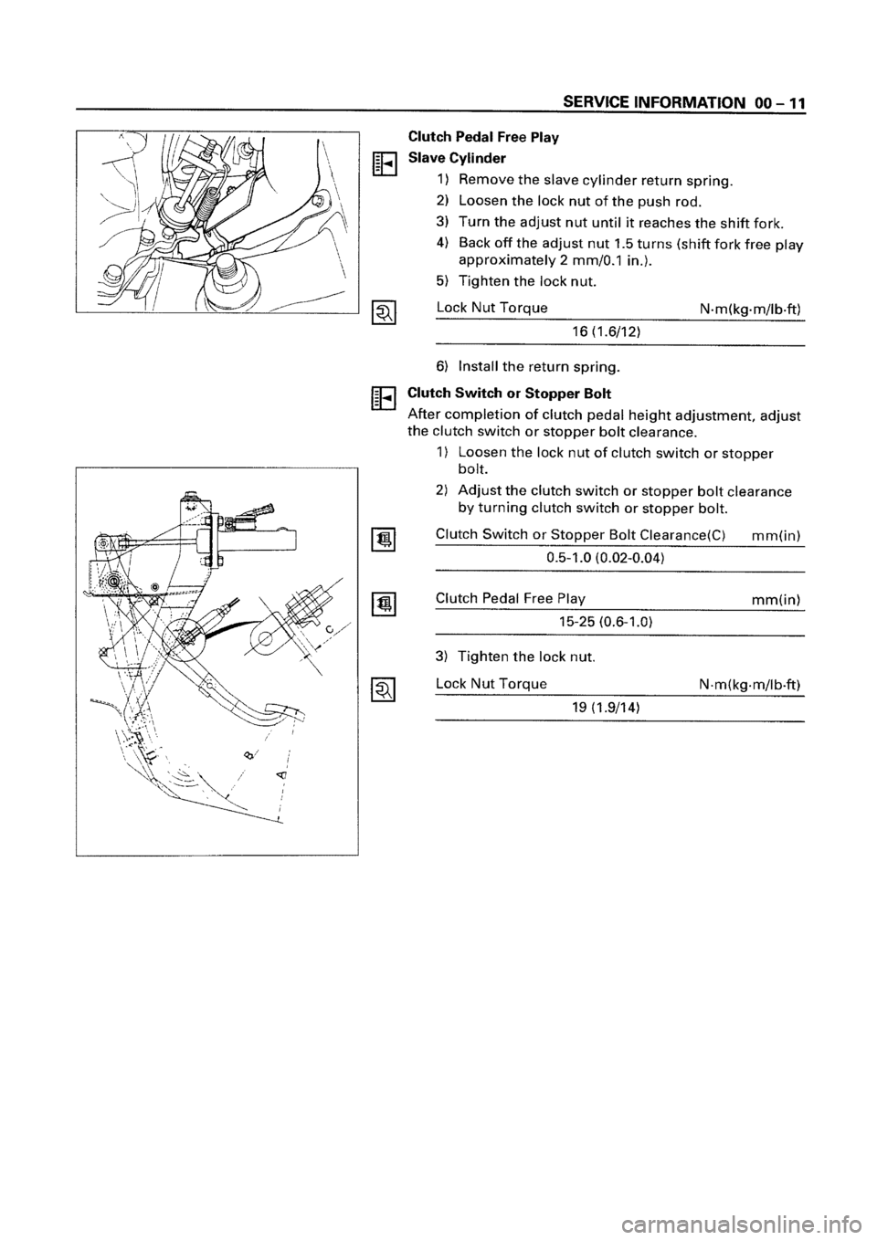 ISUZU ELF 1999  Workshop Manual 