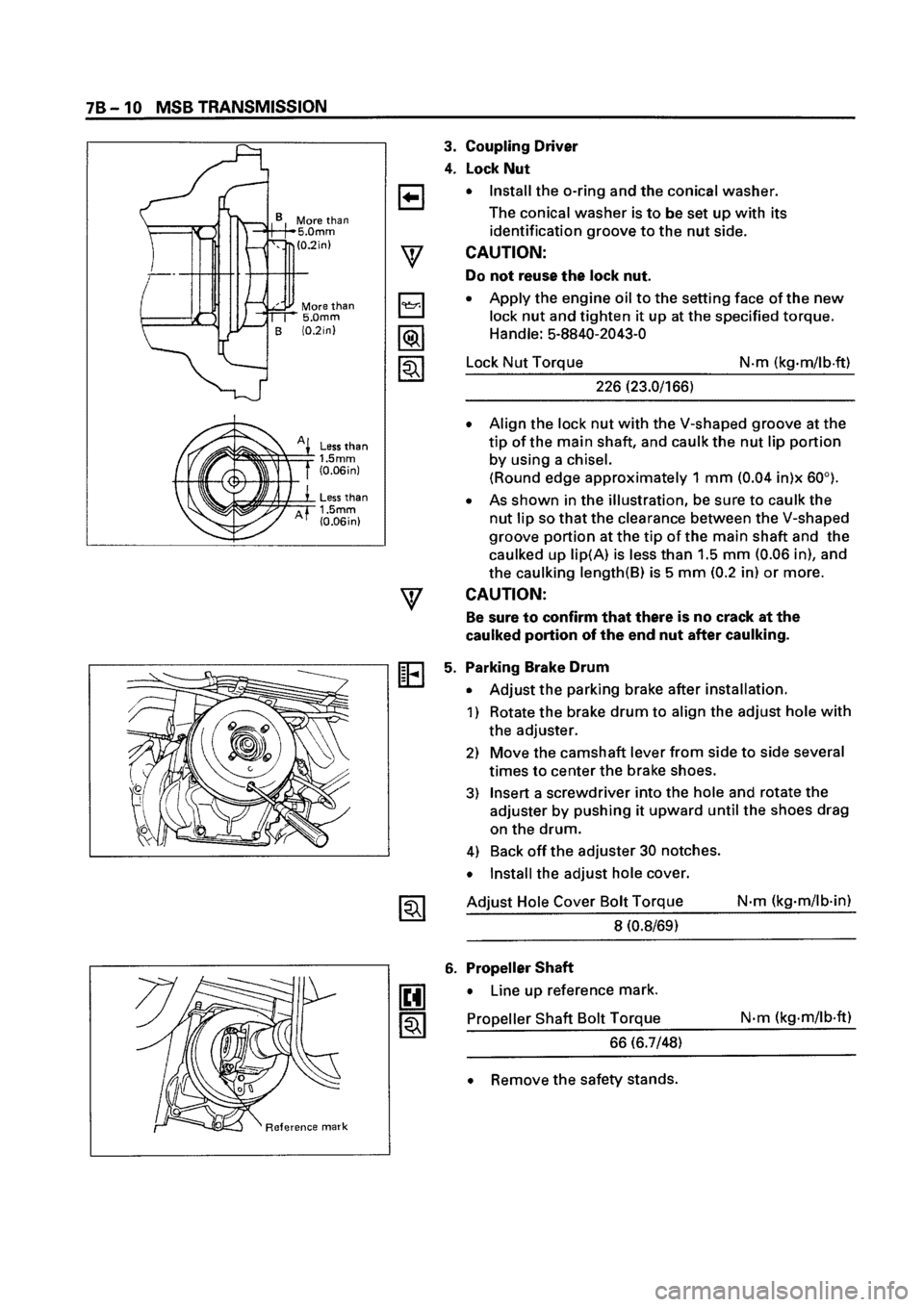 ISUZU ELF 1999  Workshop Manual 