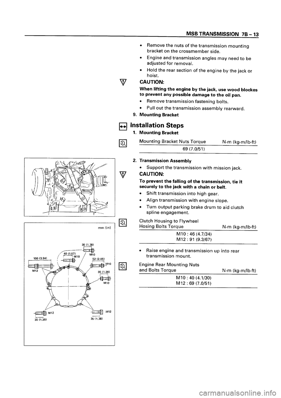 ISUZU ELF 1999  Workshop Manual 
