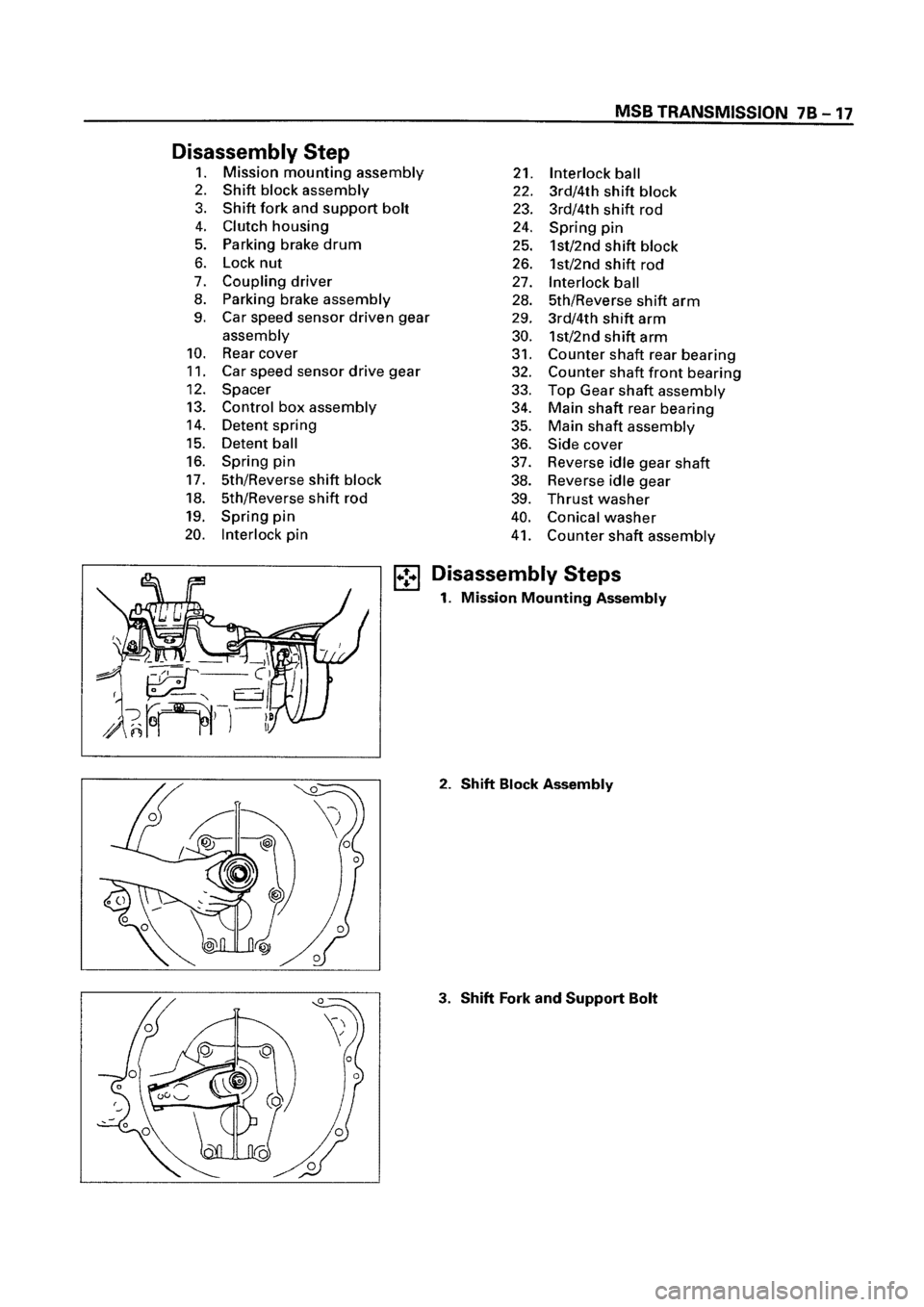 ISUZU ELF 1999  Workshop Manual 