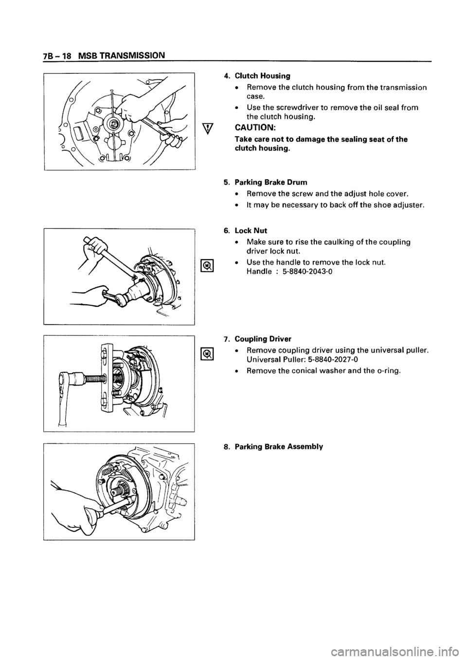 ISUZU ELF 1999  Workshop Manual 