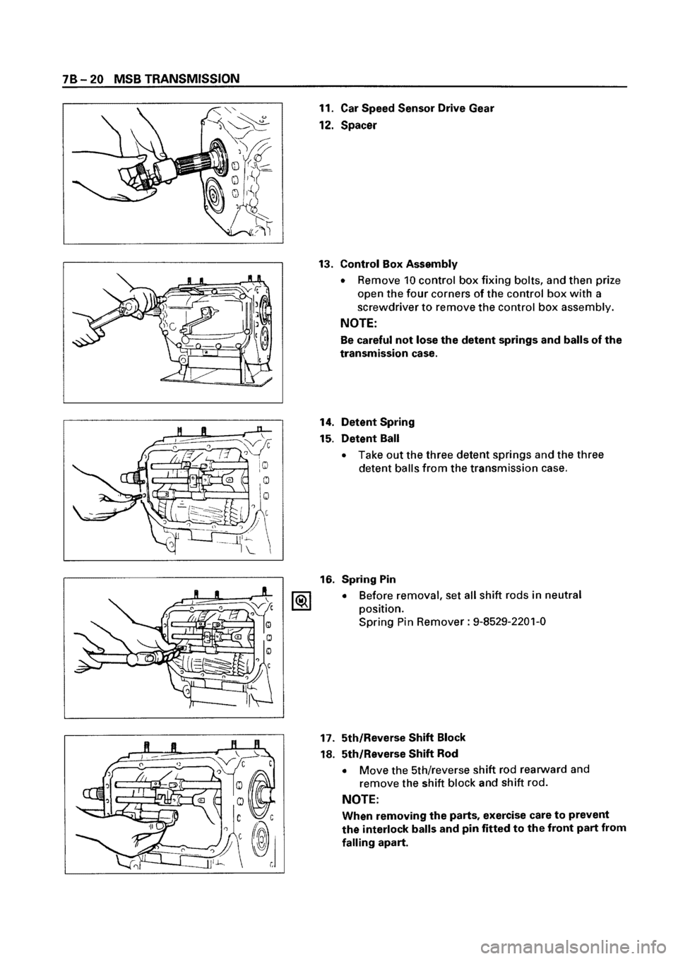 ISUZU ELF 1999  Workshop Manual 