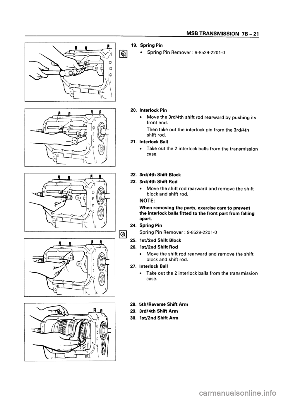 ISUZU ELF 1999  Workshop Manual 