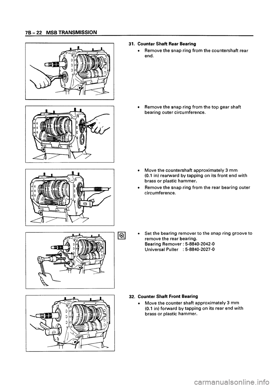 ISUZU ELF 1999  Workshop Manual 