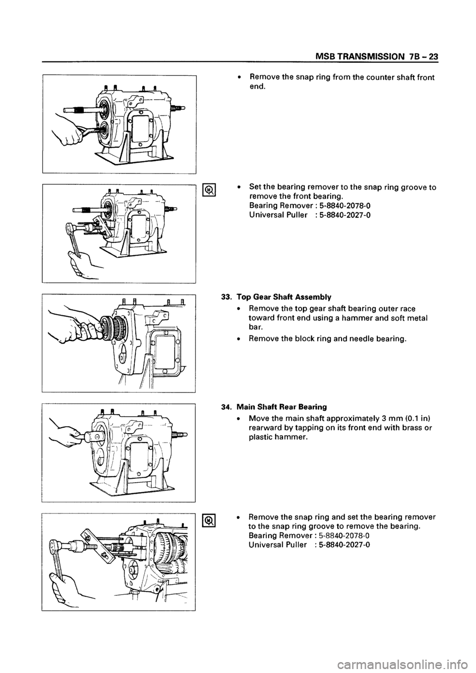 ISUZU ELF 1999  Workshop Manual 