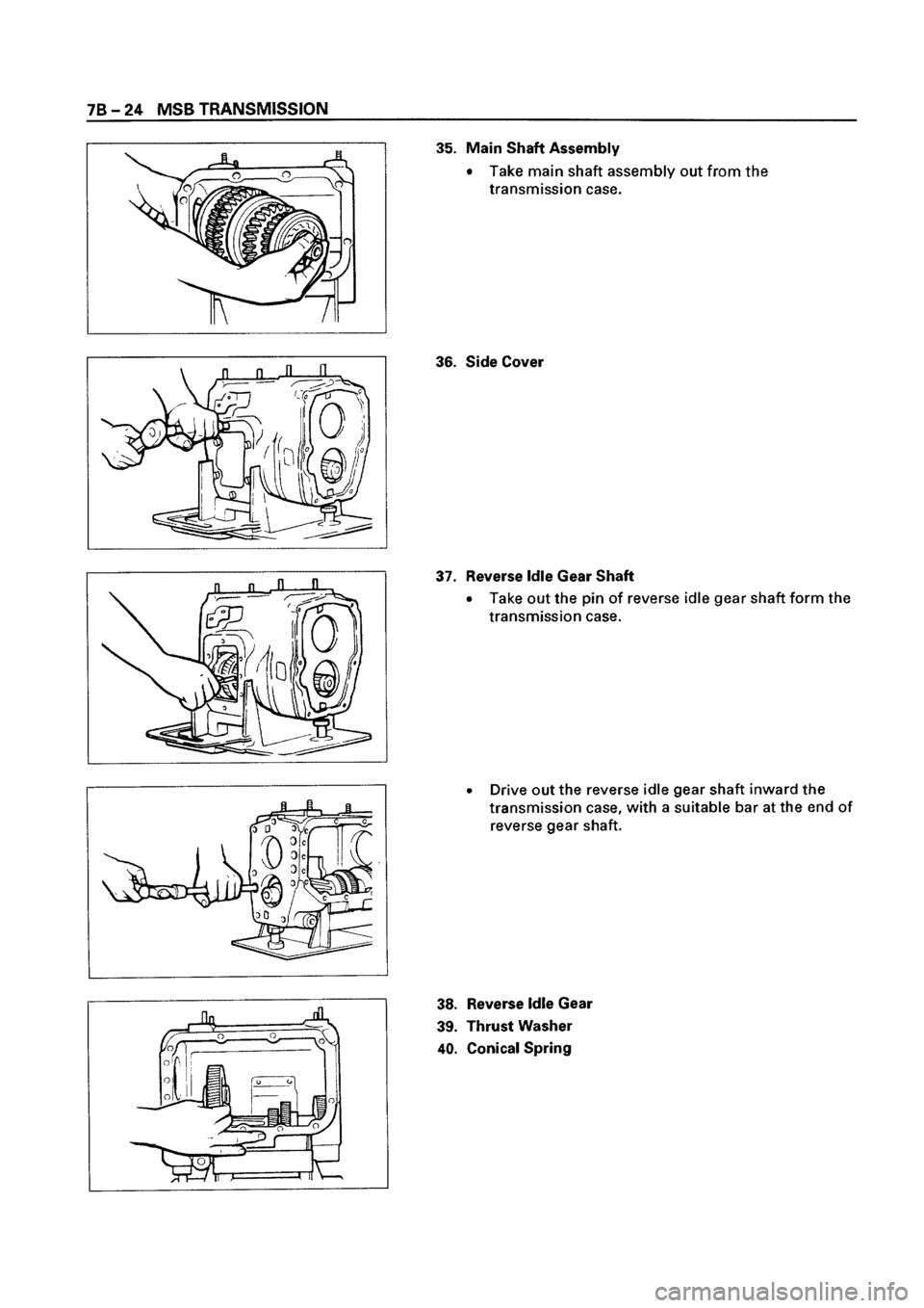 ISUZU ELF 1999  Workshop Manual 