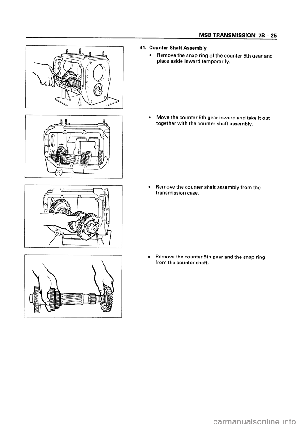 ISUZU ELF 1999  Workshop Manual 