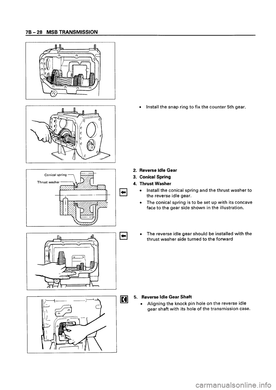 ISUZU ELF 1999  Workshop Manual 