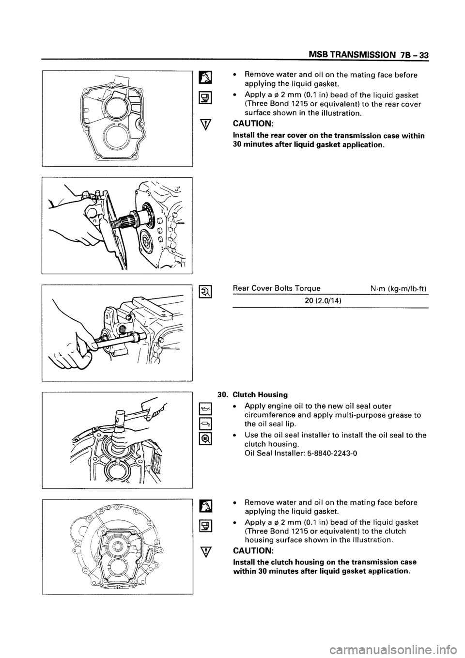 ISUZU ELF 1999  Workshop Manual 