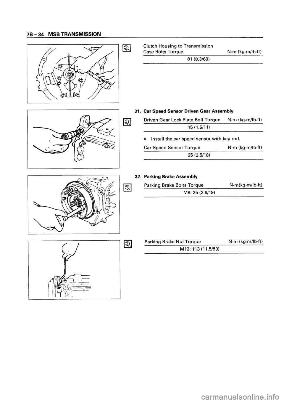 ISUZU ELF 1999  Workshop Manual 