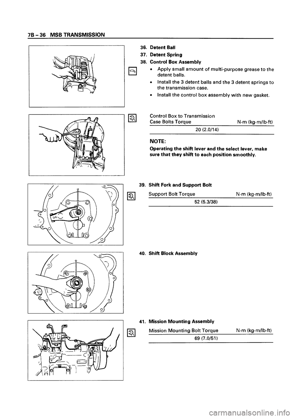 ISUZU ELF 1999  Workshop Manual 