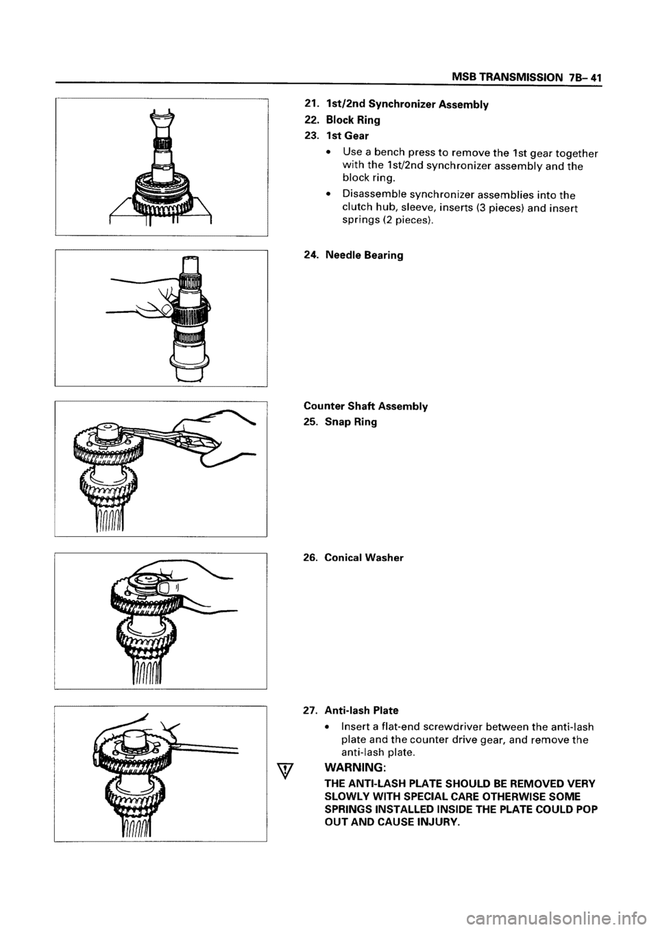ISUZU ELF 1999  Workshop Manual 