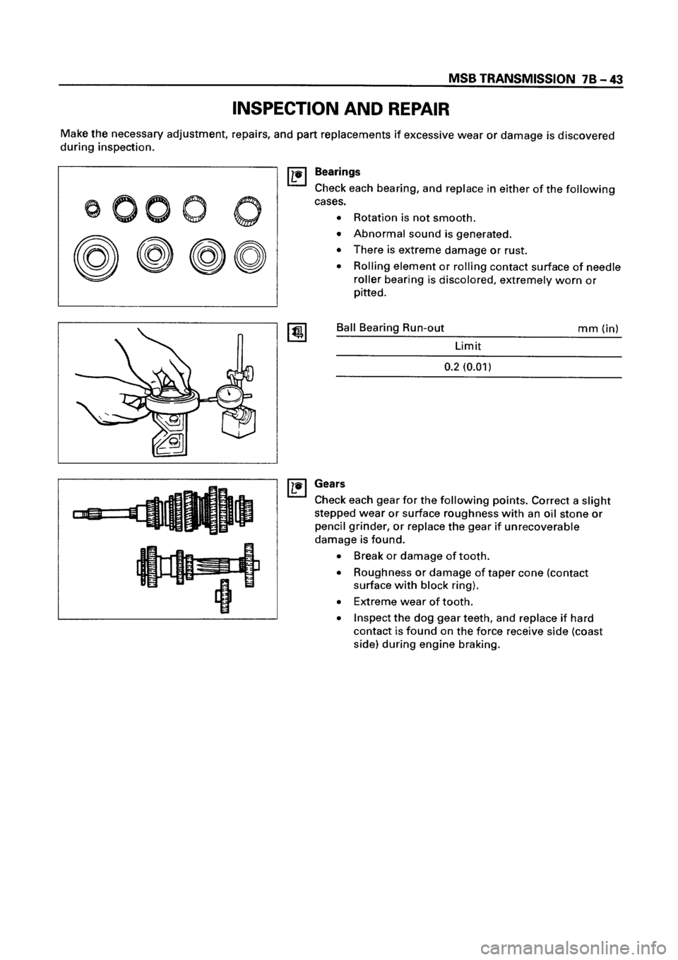 ISUZU ELF 1999  Workshop Manual 