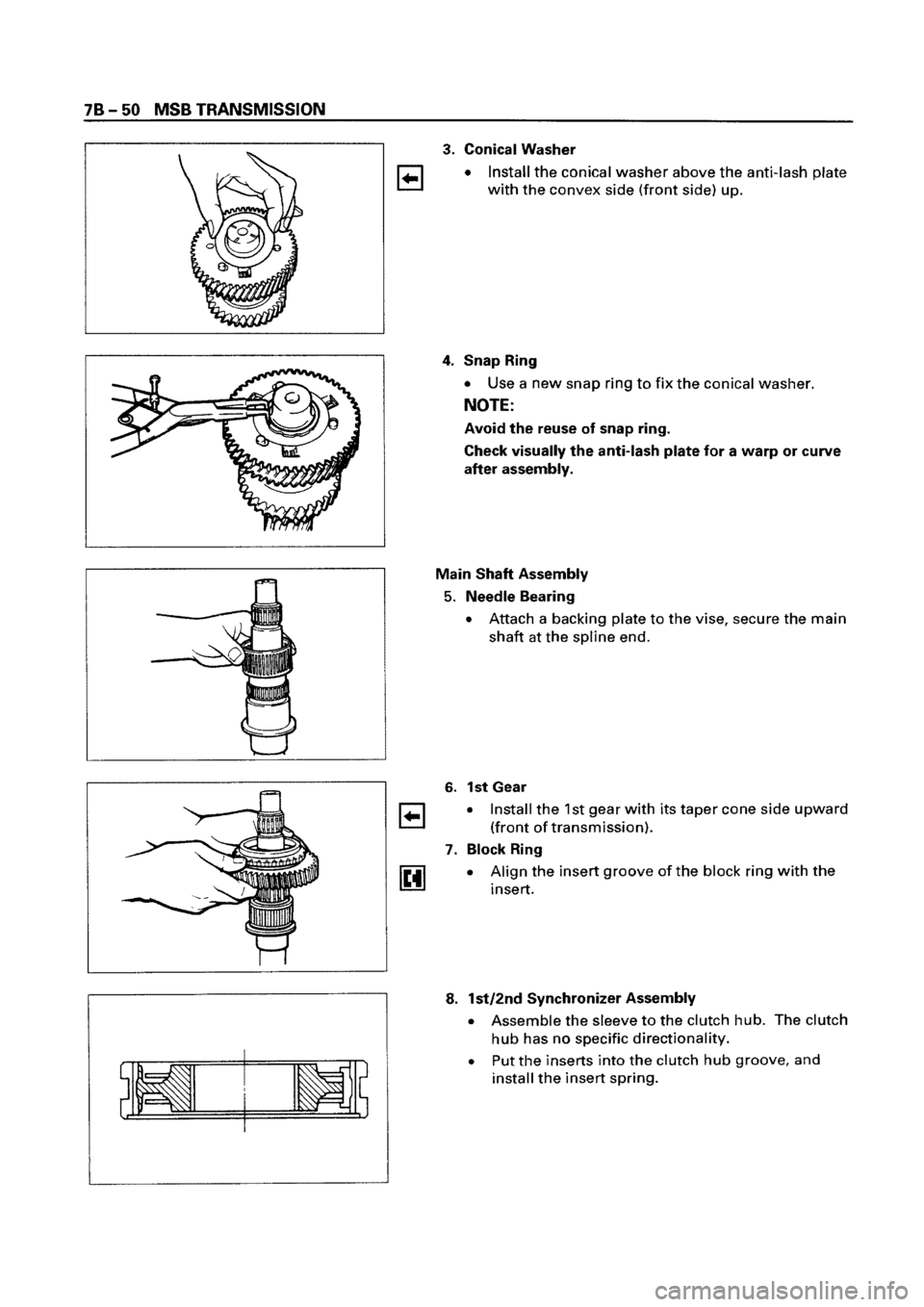 ISUZU ELF 1999  Workshop Manual 