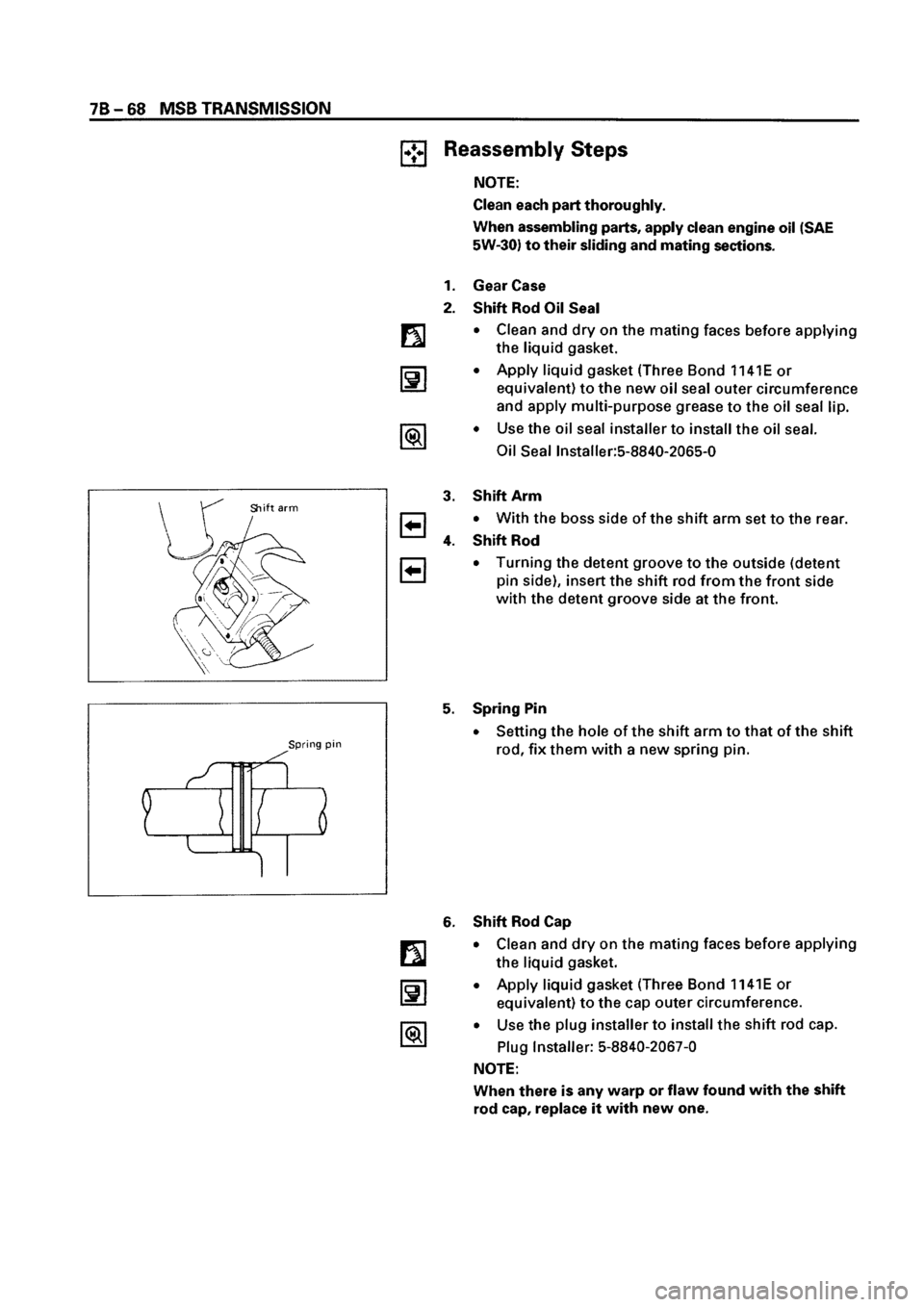 ISUZU ELF 1999  Workshop Manual 