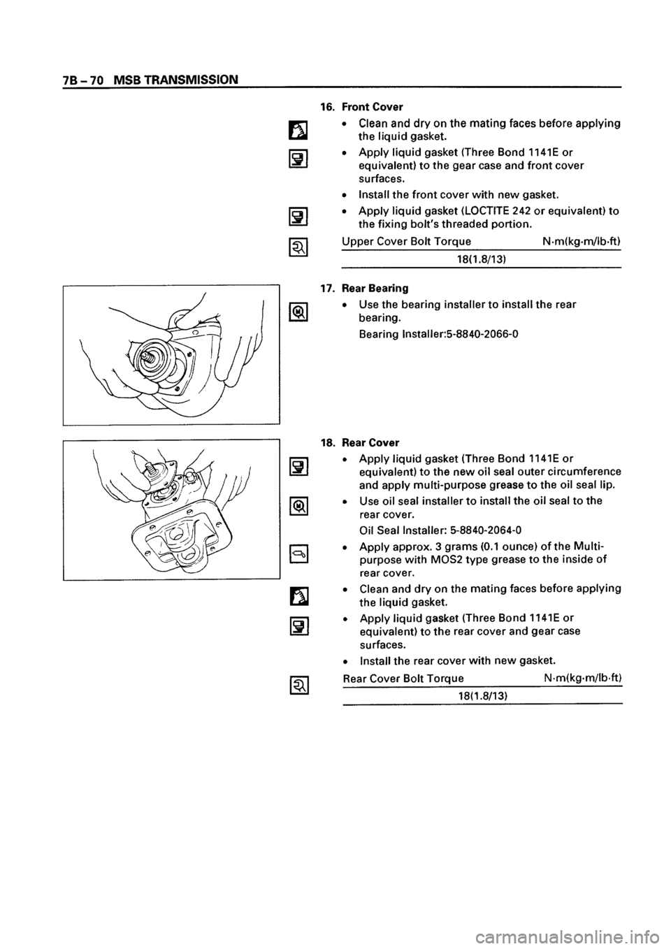 ISUZU ELF 1999  Workshop Manual 