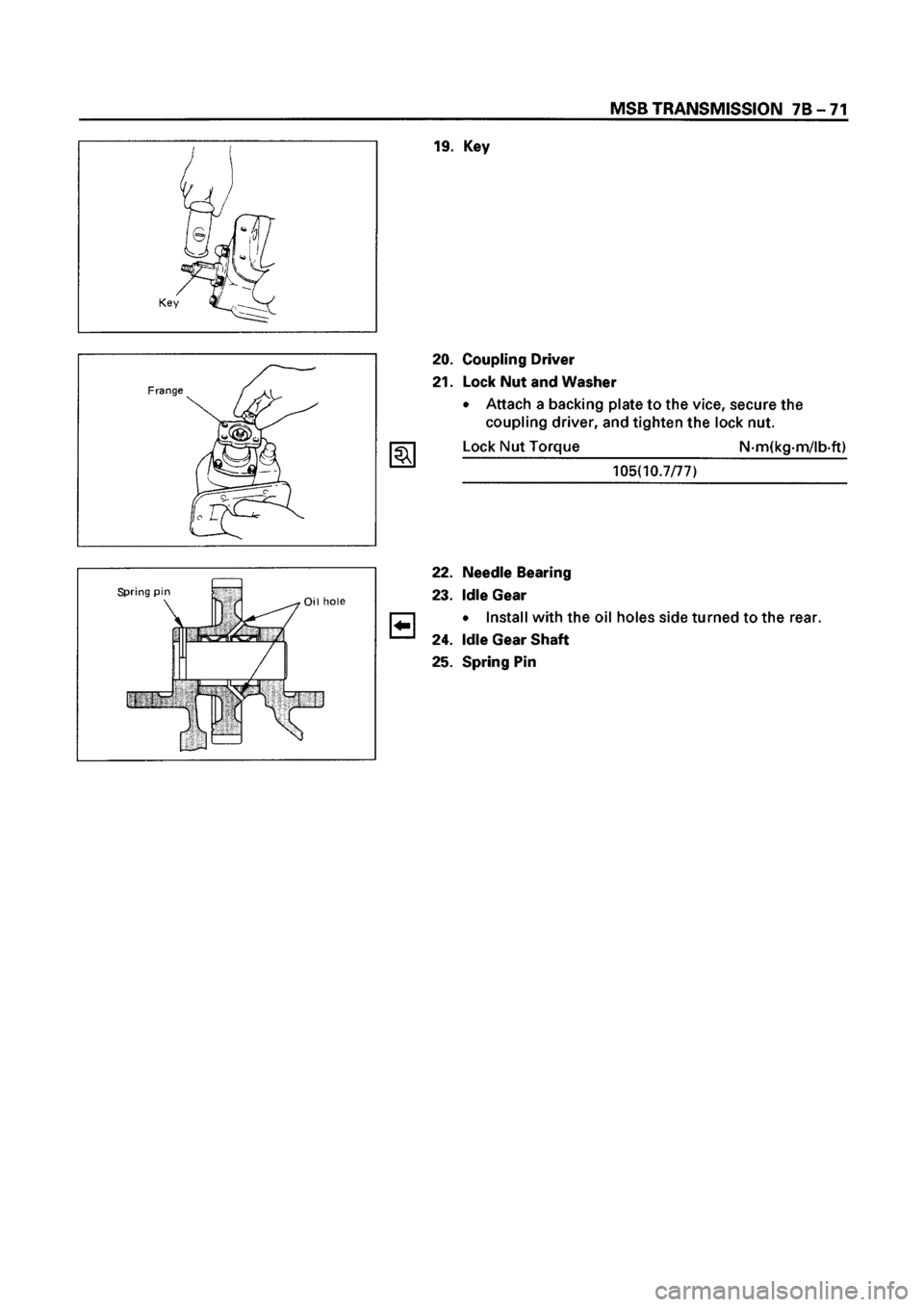 ISUZU ELF 1999  Workshop Manual 