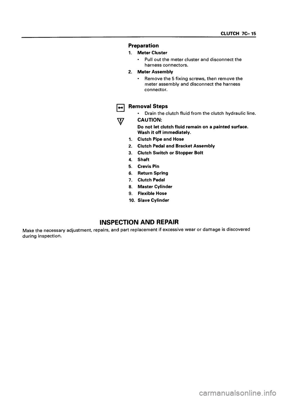 ISUZU ELF 1999  Workshop Manual 