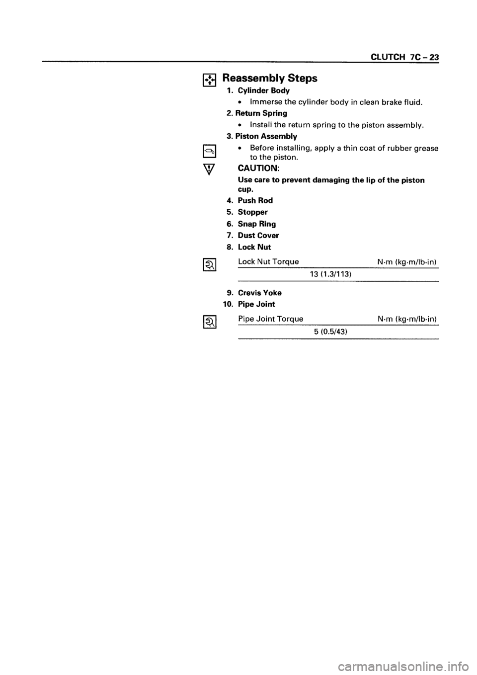 ISUZU ELF 1999  Workshop Manual 