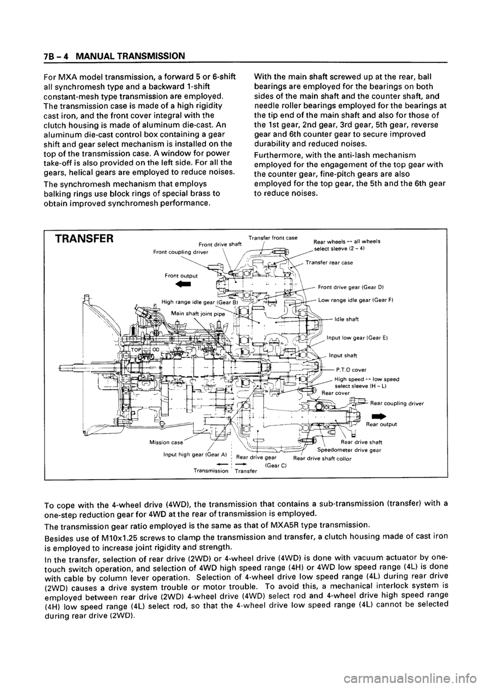 ISUZU ELF 1999  Workshop Manual 