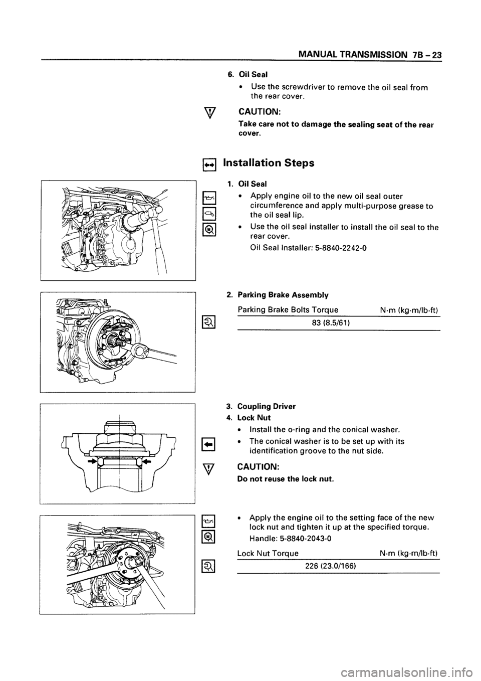 ISUZU ELF 1999  Workshop Manual 