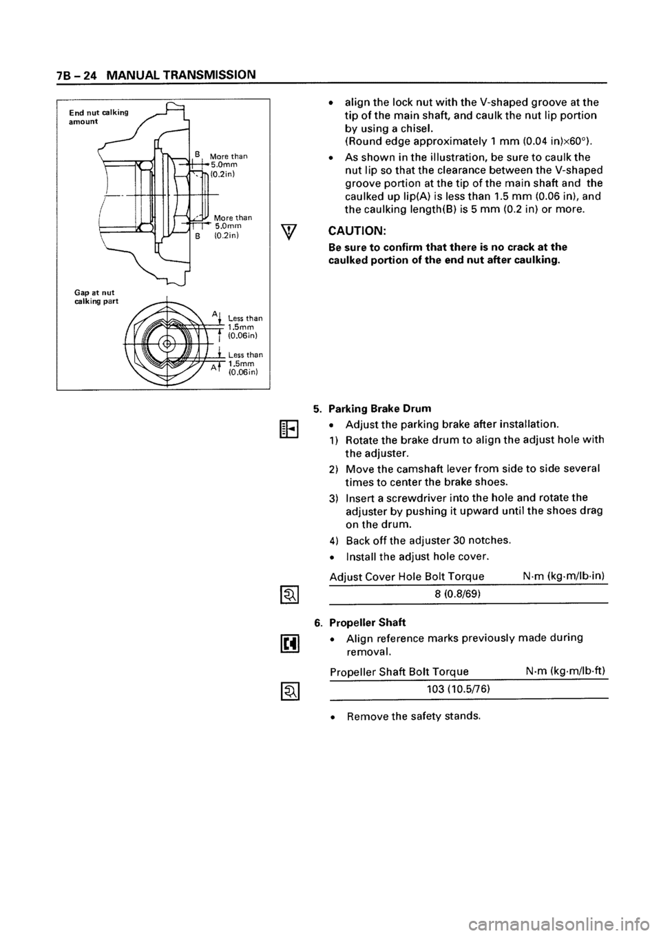 ISUZU ELF 1999  Workshop Manual 