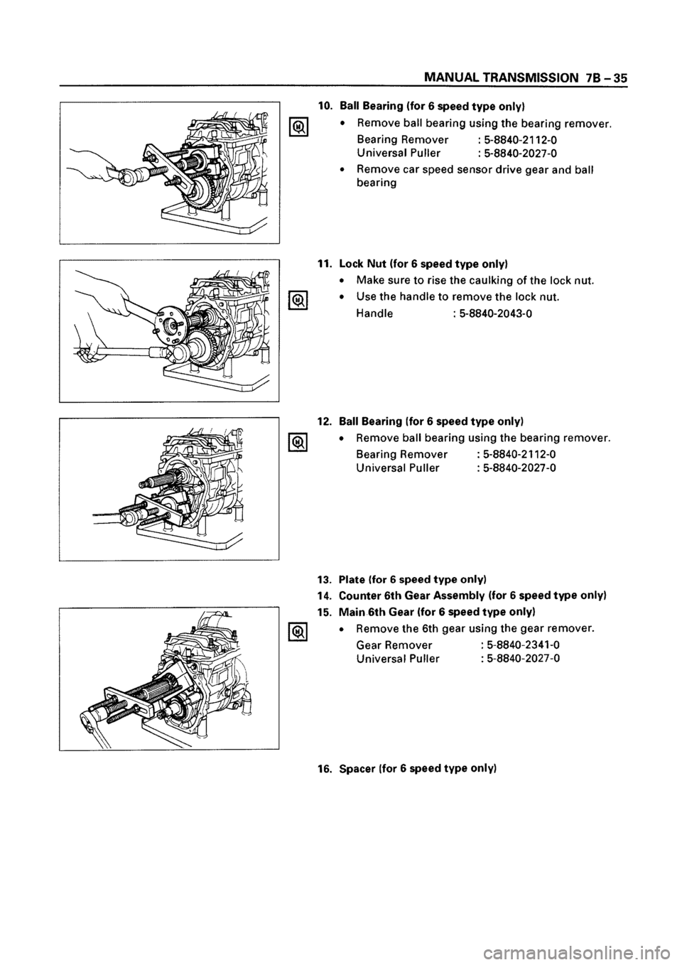 ISUZU ELF 1999  Workshop Manual 