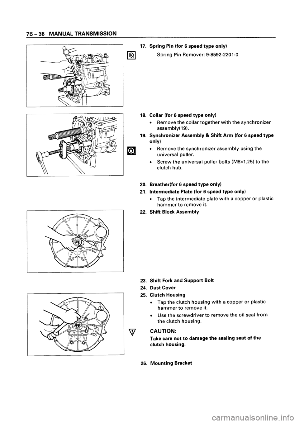 ISUZU ELF 1999  Workshop Manual 