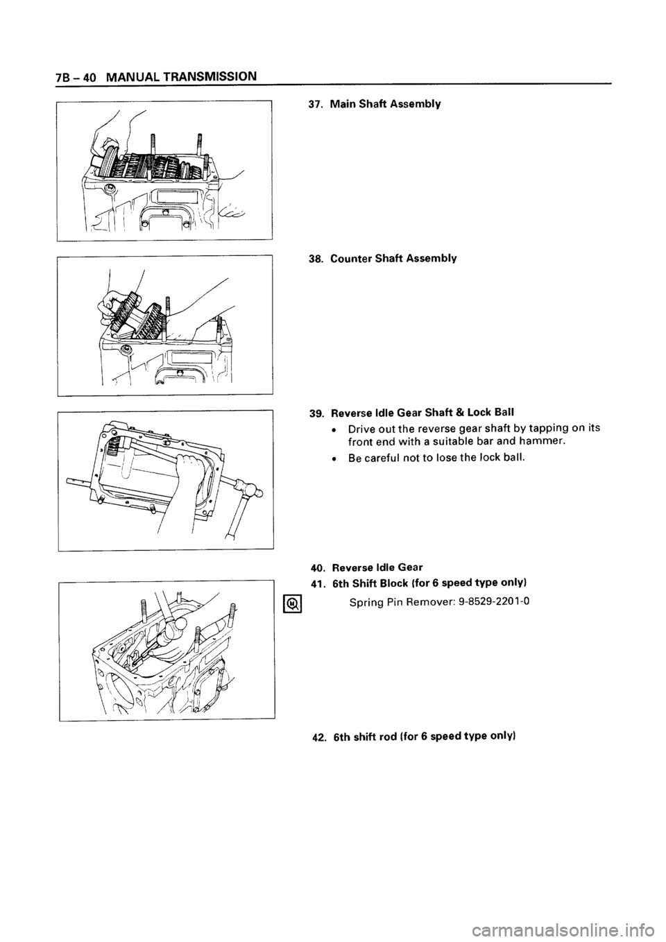 ISUZU ELF 1999  Workshop Manual 
