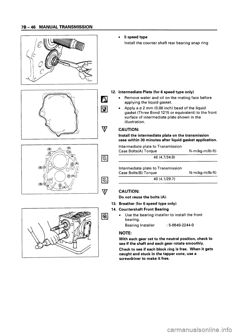 ISUZU ELF 1999  Workshop Manual 