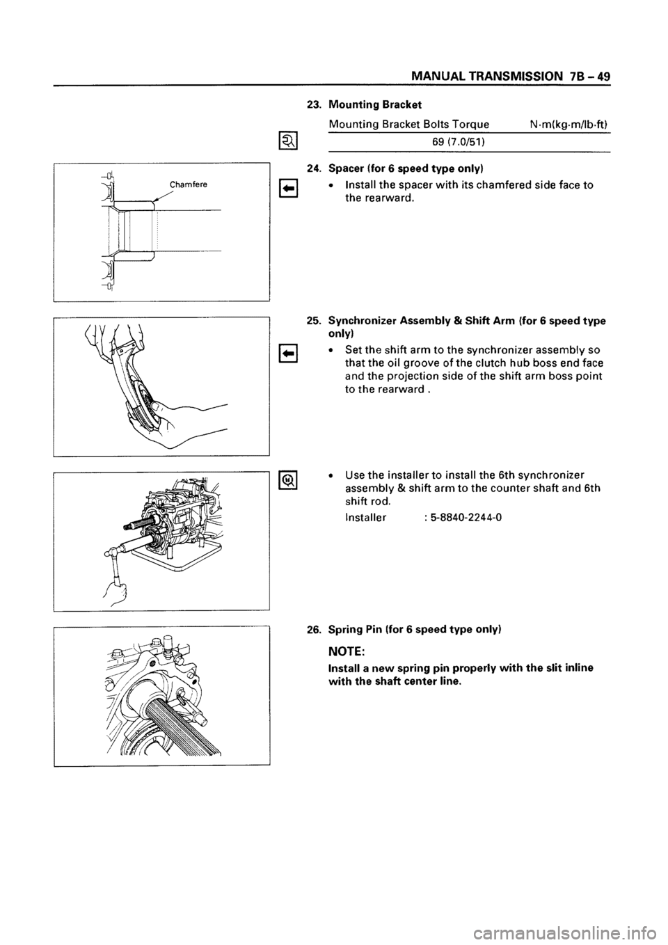 ISUZU ELF 1999  Workshop Manual 