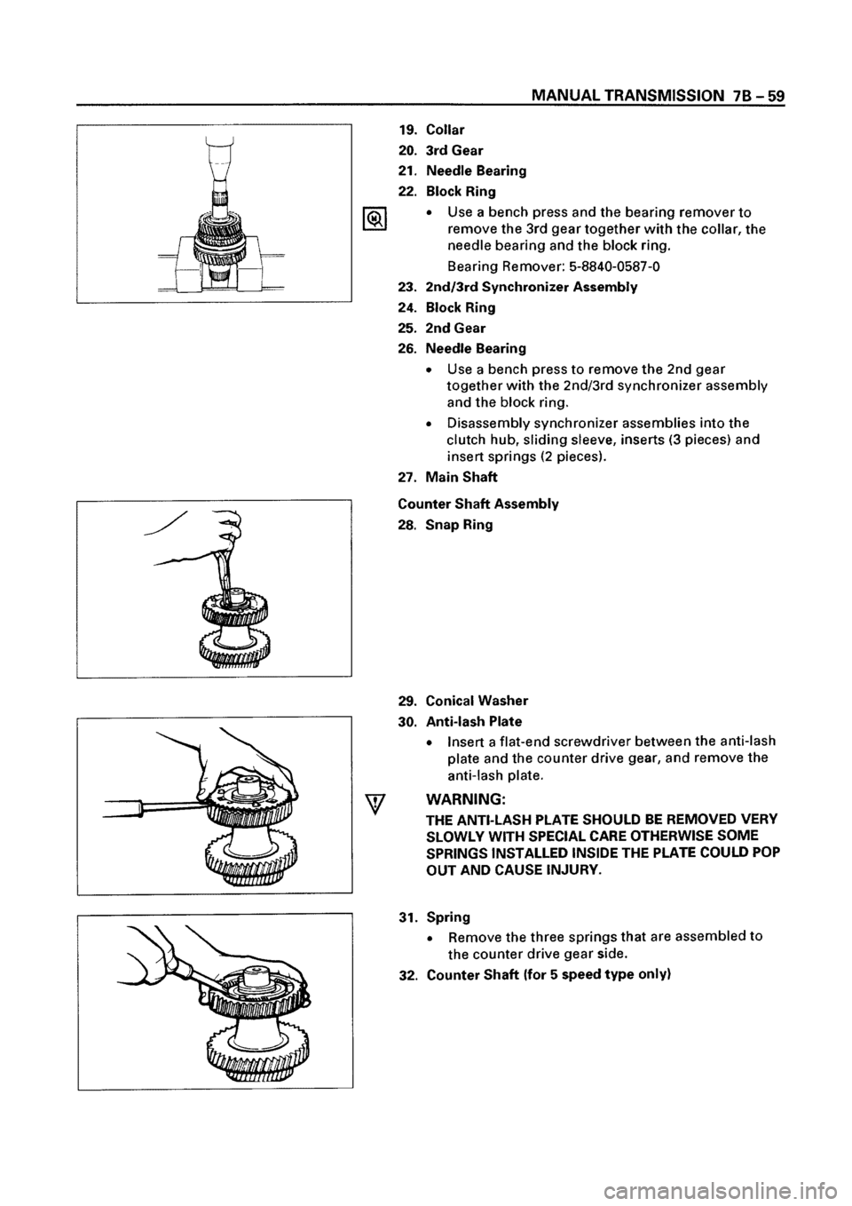 ISUZU ELF 1999  Workshop Manual 