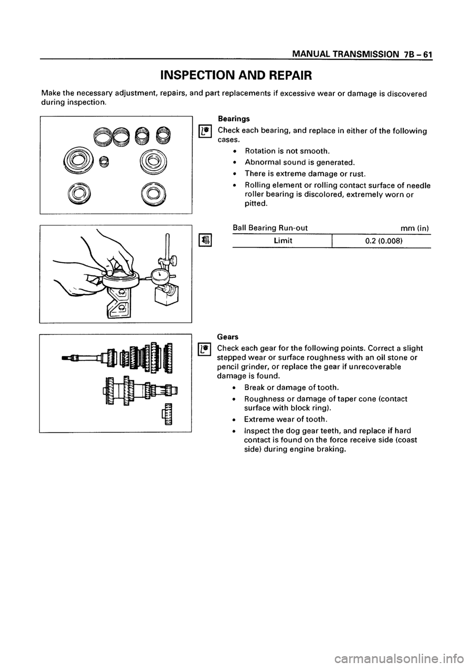 ISUZU ELF 1999  Workshop Manual 