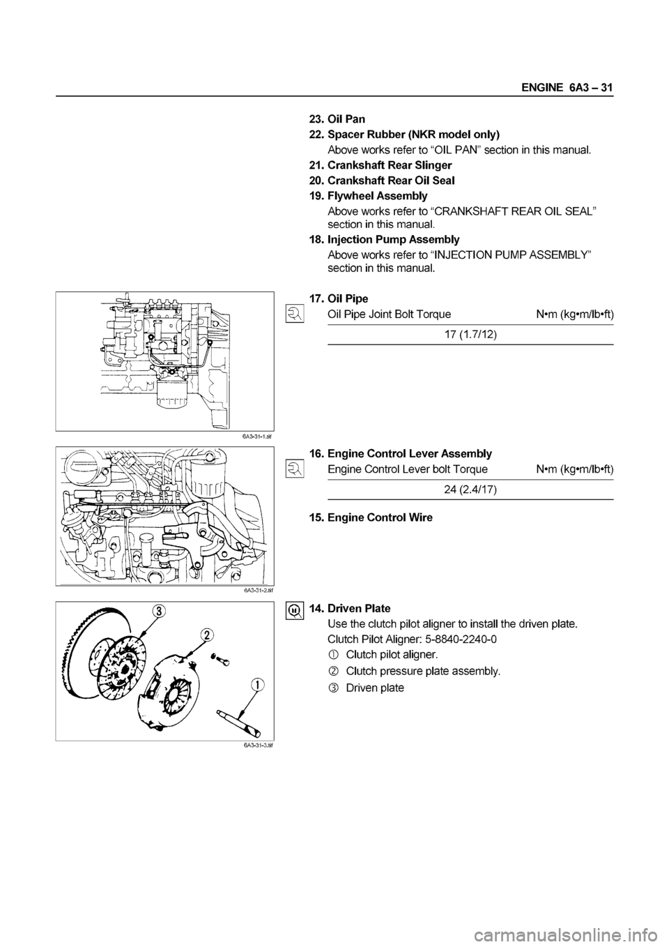 ISUZU ELF 1999  Workshop Manual 