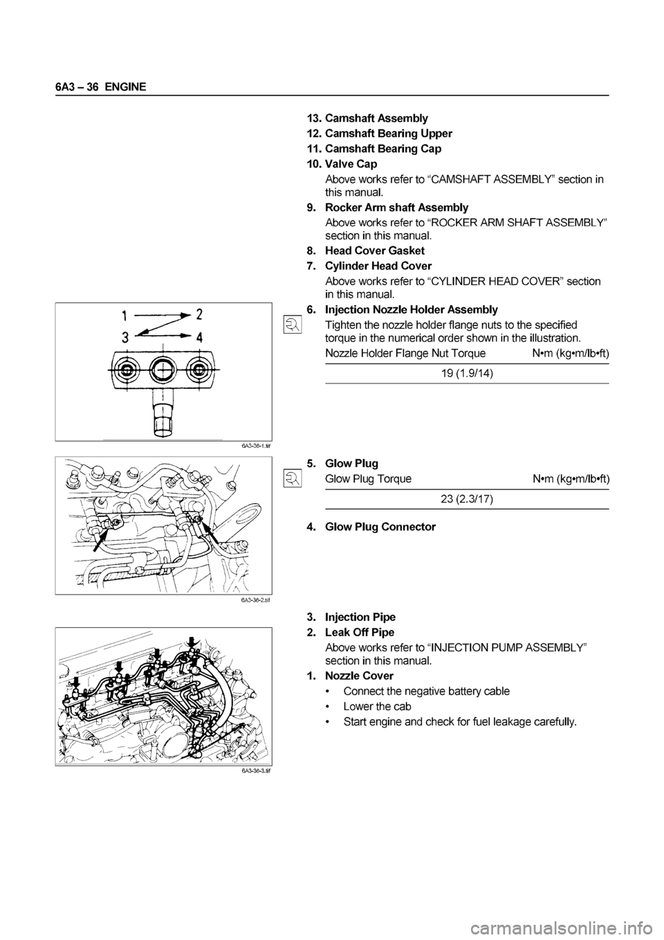 ISUZU ELF 1999  Workshop Manual 