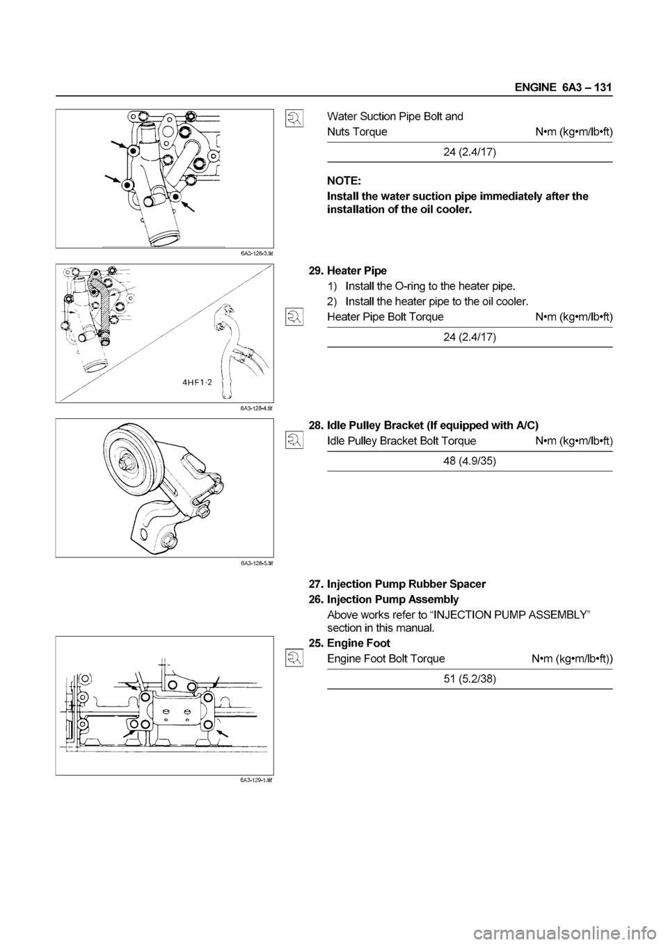 ISUZU ELF 1999  Workshop Manual 