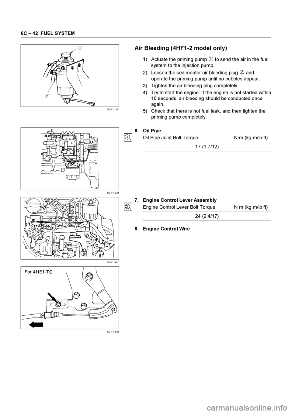 ISUZU ELF 1999  Workshop Manual 