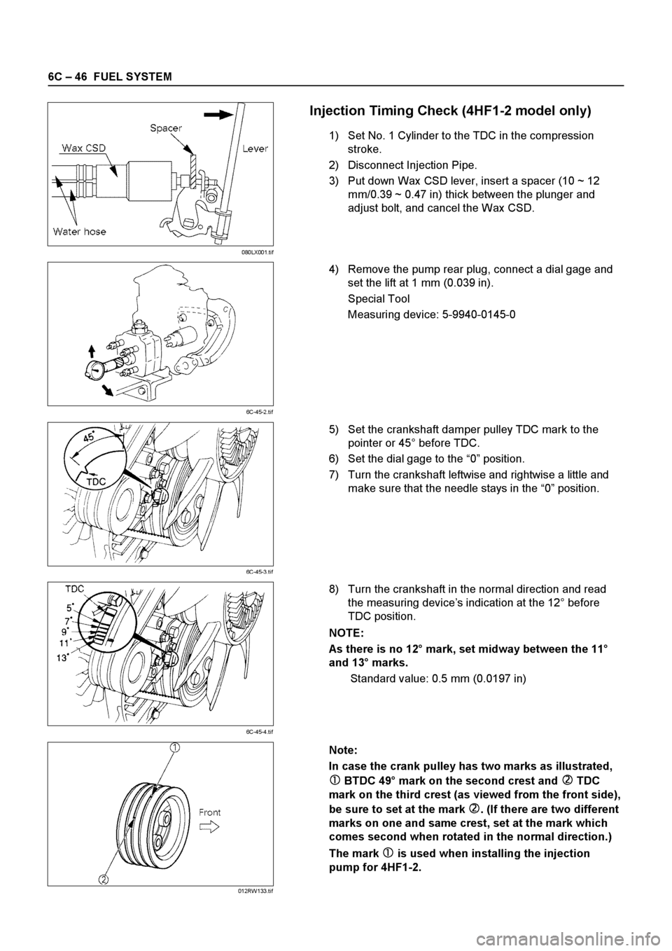 ISUZU ELF 1999  Workshop Manual 
