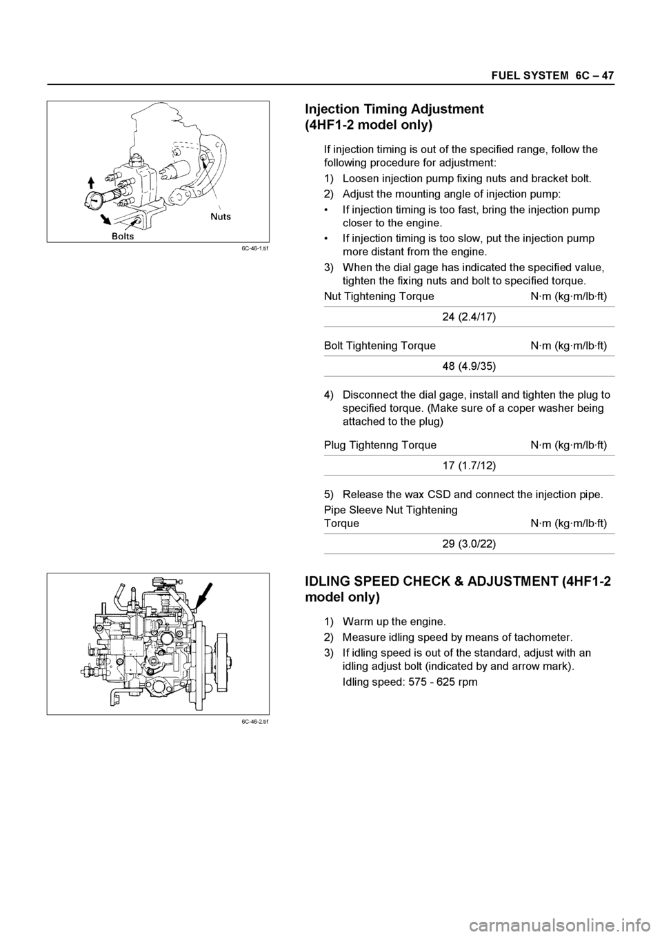 ISUZU ELF 1999  Workshop Manual 