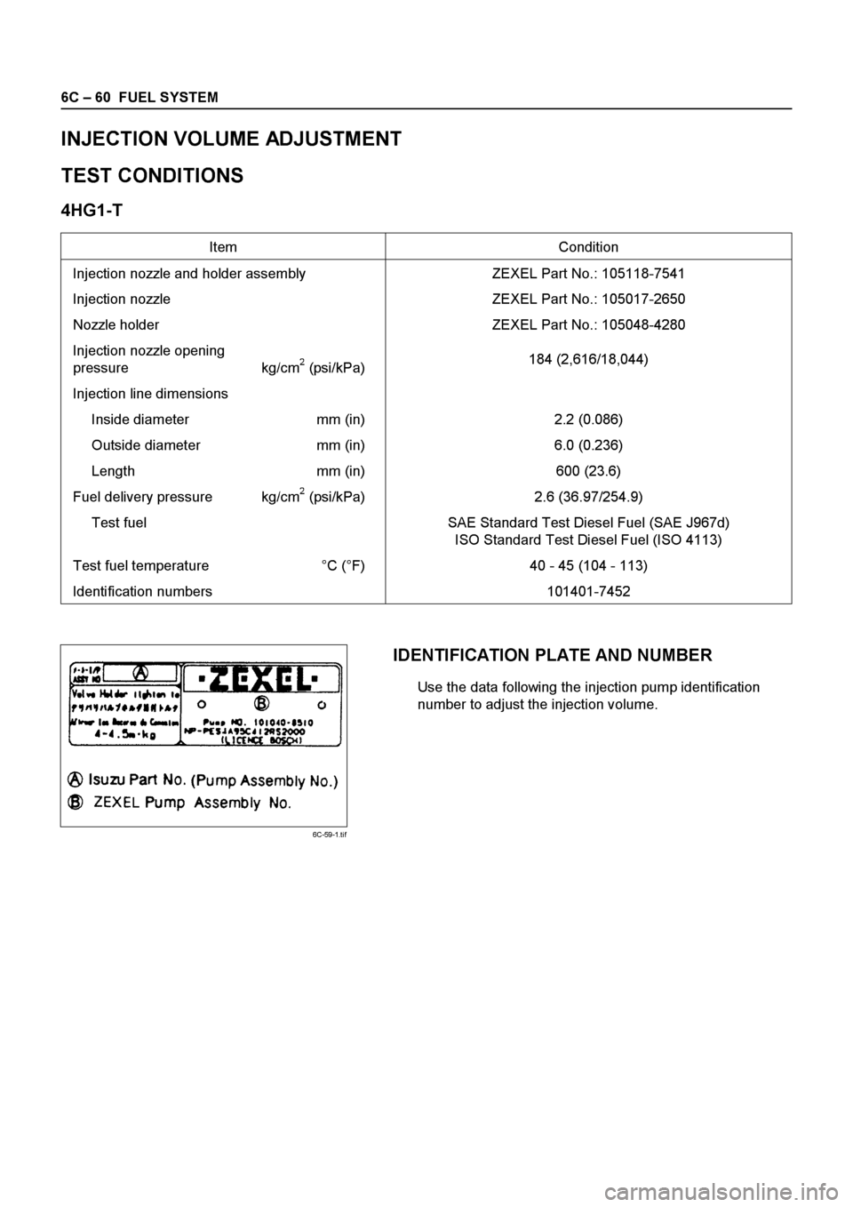 ISUZU ELF 1999  Workshop Manual 