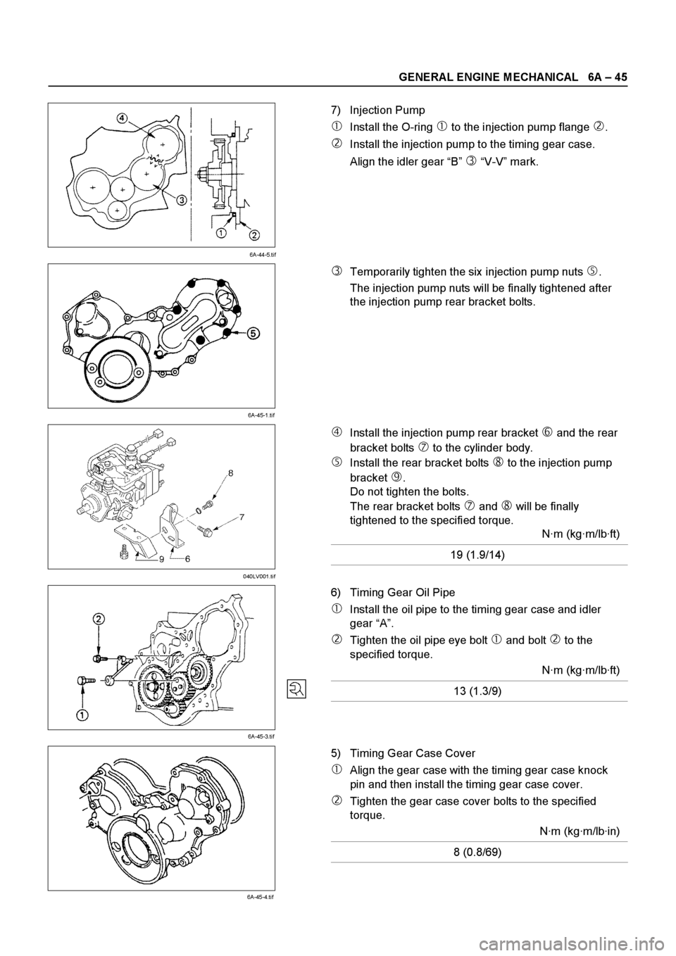ISUZU ELF 1999  Workshop Manual 