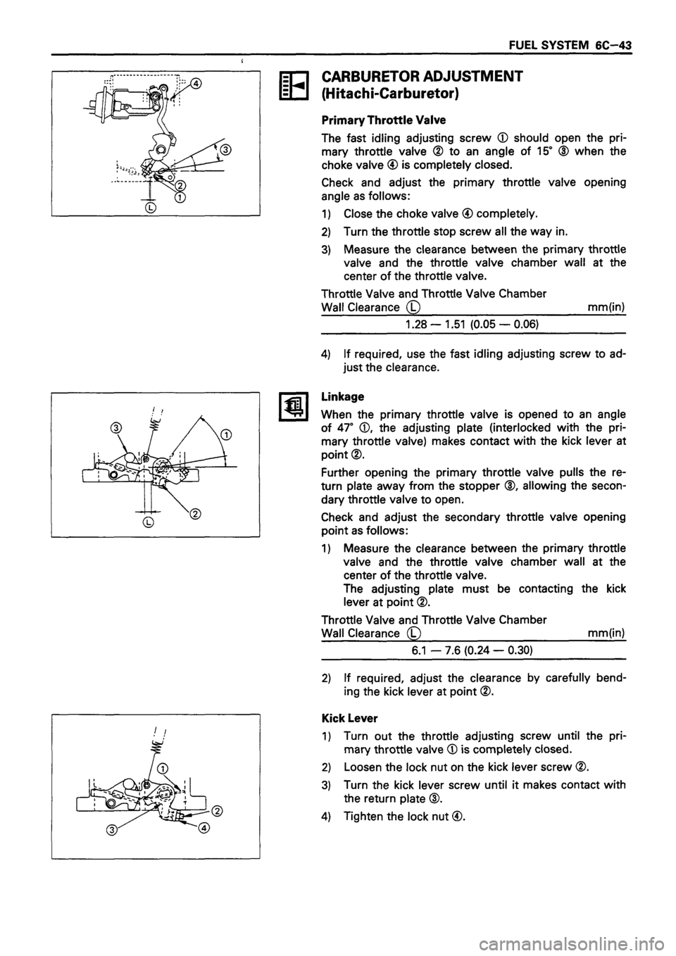 ISUZU DB SERIES 1993  Workshop Manual 