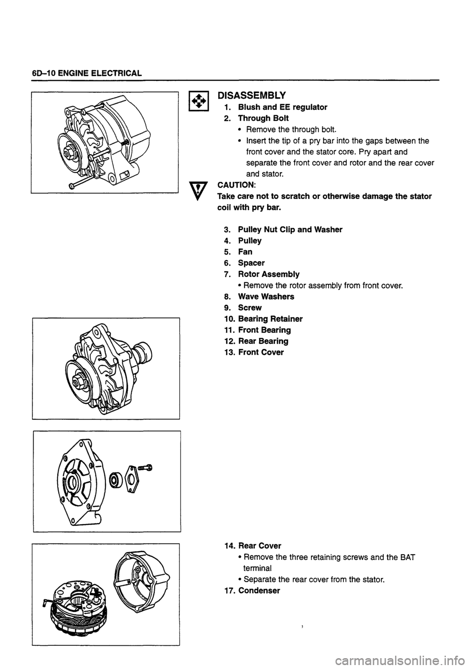 ISUZU DB SERIES 1993  Workshop Manual 