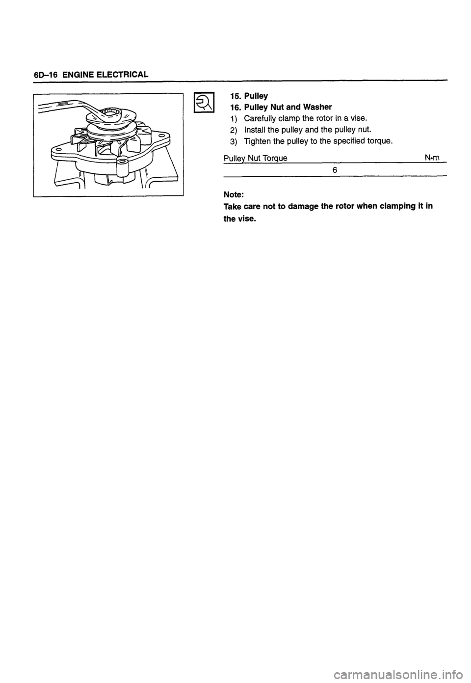 ISUZU DB SERIES 1993  Workshop Manual 