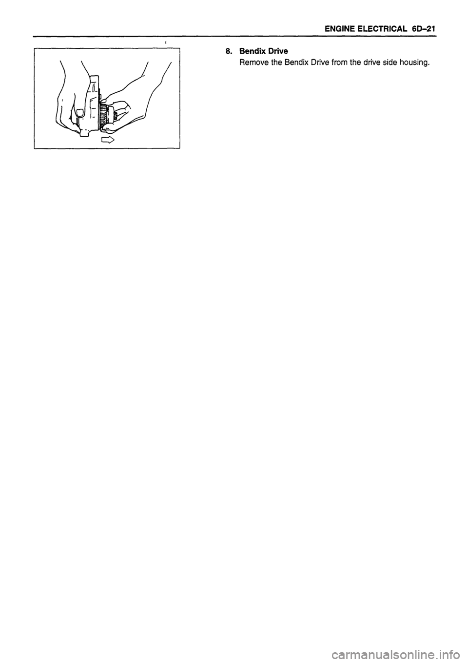 ISUZU DB SERIES 1993  Workshop Manual 